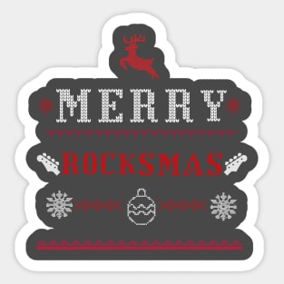 Merry Rocksmas Sticker